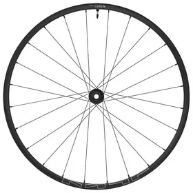 Shimano WHEEL, WH-MT601-B-29, FRONT, RIM 29, 24H F:15MM E-THRU, TUBELESS, OLD:110MM, BLACK, W/TUBELESS TAPE, FOR CL DISC