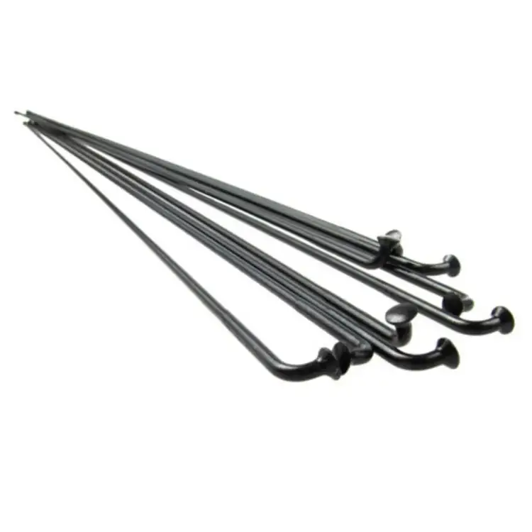 Sapim Leader, Spokes, J-Bend, Black, 2.0, Length: 280, 100pcs