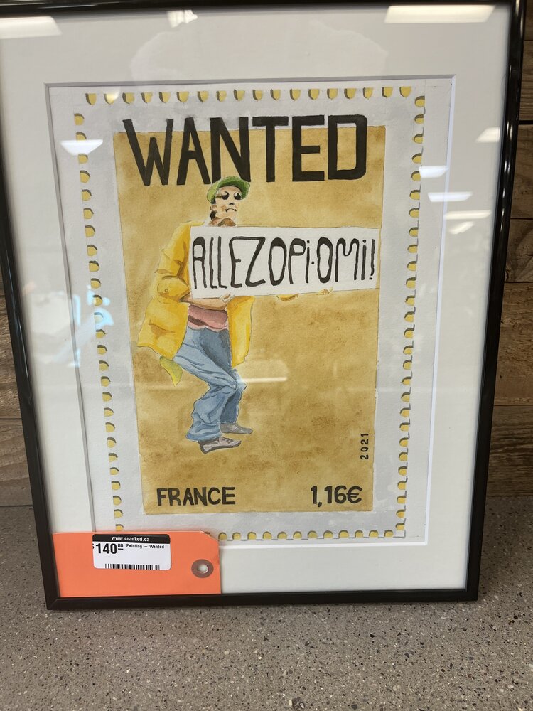 Painting - Wanted