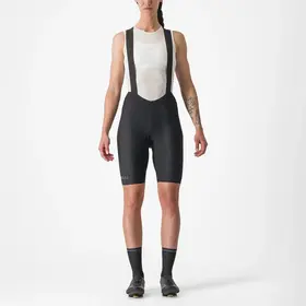 Castelli Espresso Woman's DT Bibshort Black - X-Small