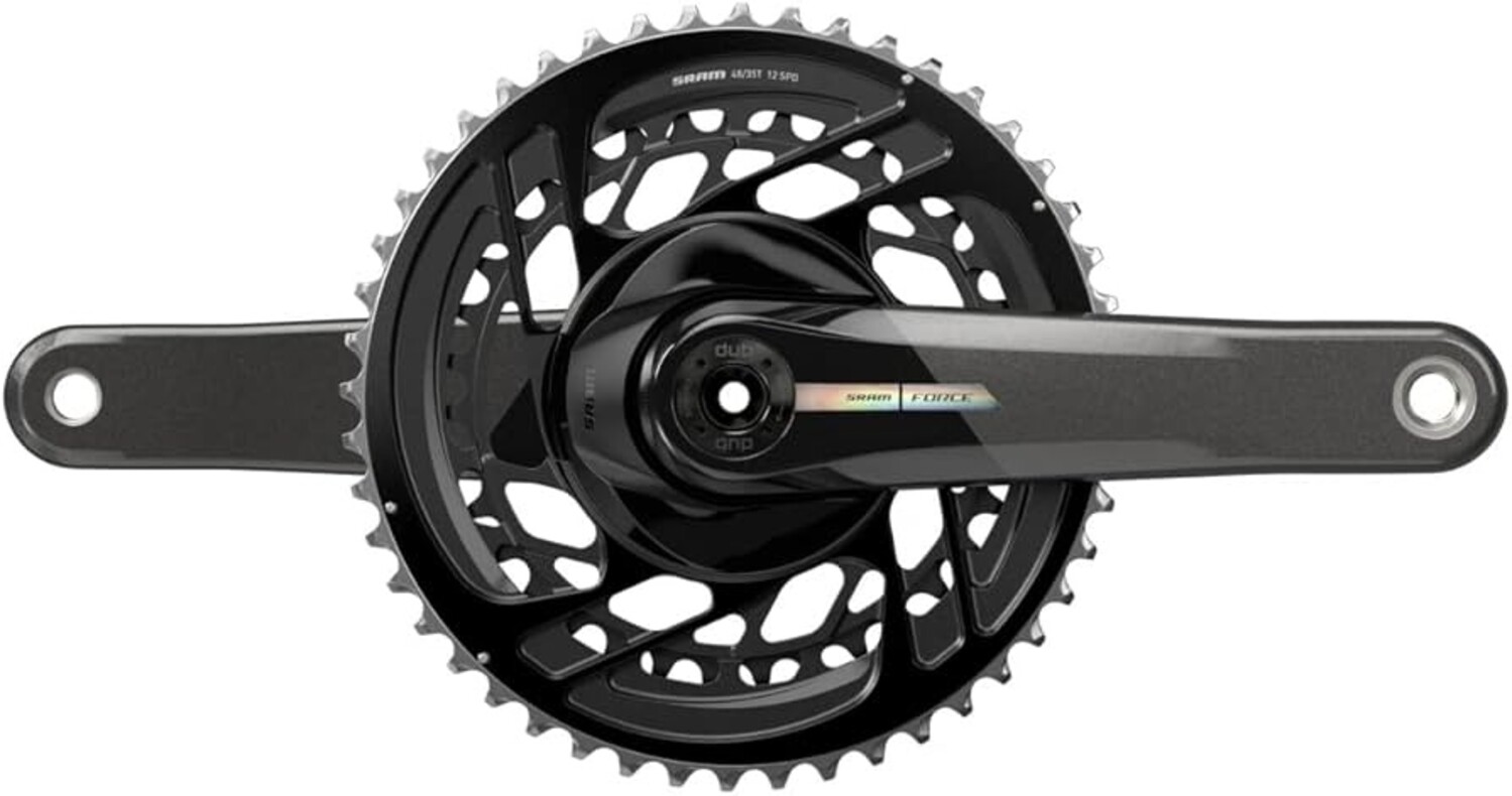 SRAM, Force D2 2x, Crankset, Speed: 12, Spindle: 28.99mm, BCD