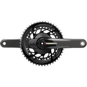 SRAM Force D2 2x Power Meter Kit, Power Meter Crankset, Speed: 12, Spindle: 28.99mm, BCD: Direct Mount, 46/33