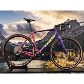 Look 765 Gravel RS - Purple Pink/Neon Green