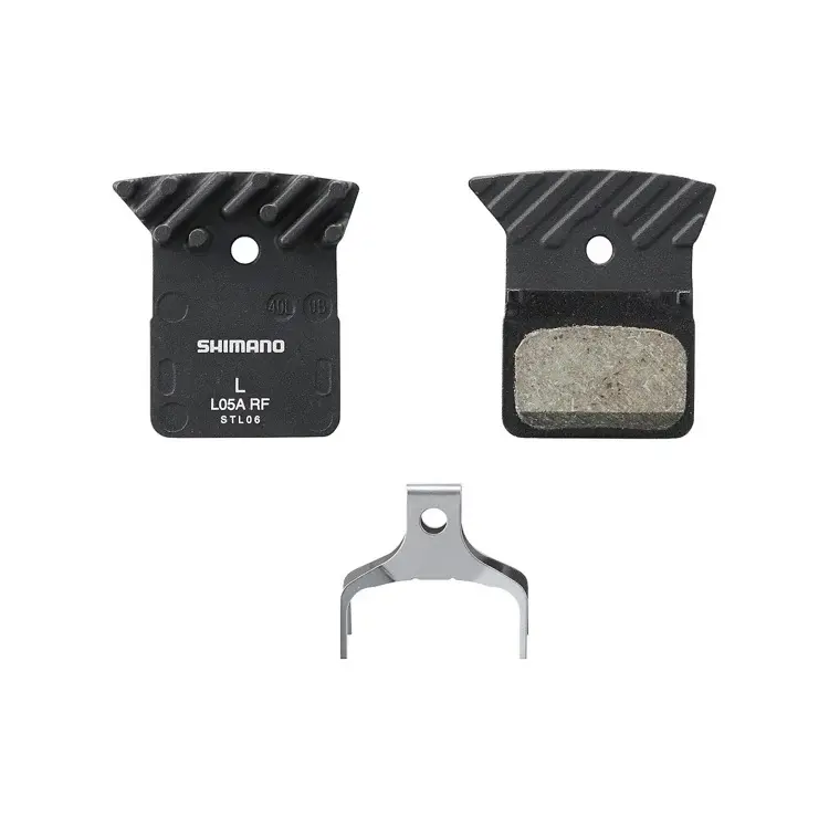 Shimano Shimano, L05A-RF, Disc Brake Pads, Shape: Shimano K-Type/L-Type, Resin, Pair, EBPL05ARFA