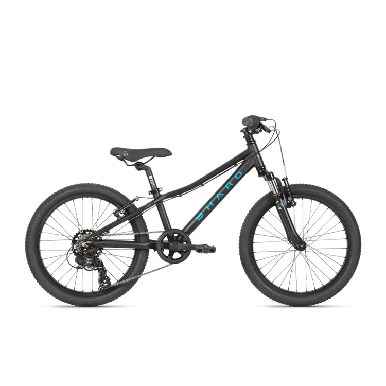 HARO Flightline 20" (Matte Black/Metallic Blue)