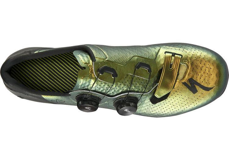 Specialized S-Works 7 Road Shoes - Sagan Collection: Disruption GREEN (SIZE 45)