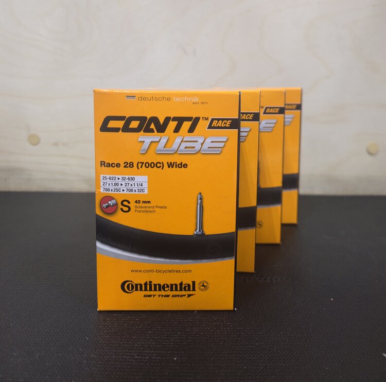 CONTINENTAL TUBE BUNDLE -  Continental Tube 700 x 25-32c 42 mm Presta (4 PACK)
