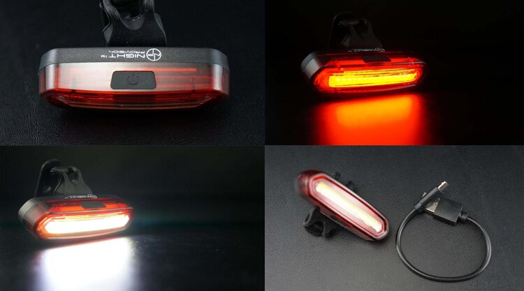 Speed Demon Dusk to Dawn Demon - Rechargeable LED Red Rear