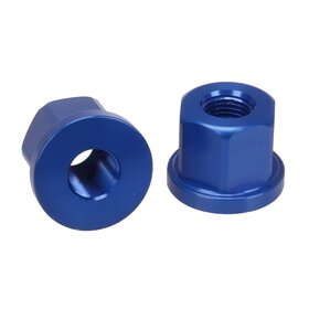 1664 1664 Alloy Axle Nuts (Blue)