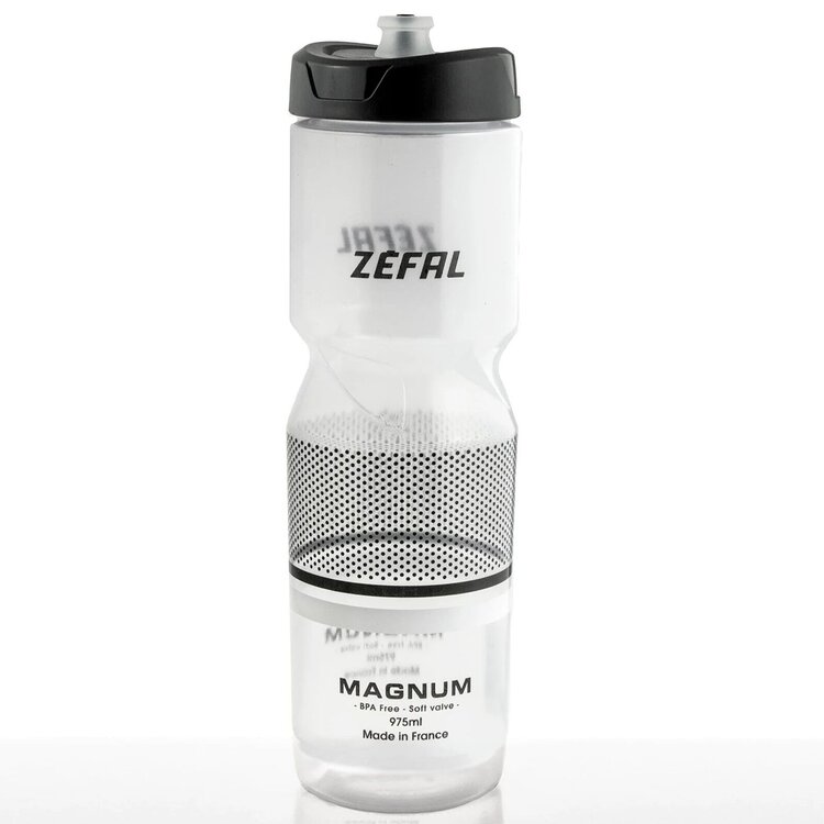 Zefal Zefal, Magnum, Water Bottle, 975ml / 33oz, Clear
