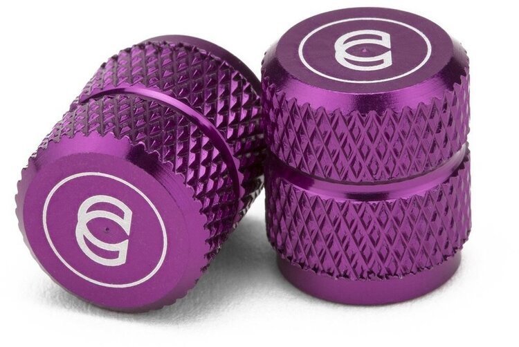 Cinema Cinema Valve Caps (Purple)
