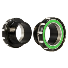 Enduro Enduro Stainless Steel Bottom Bracket, BSA 68/73mm to SRAM DUB, Black