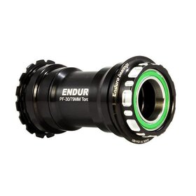 Enduro Enduro TorqTite Stainless Steel Angular Contact Bottom Bracket, BBRight to 24mm, Black