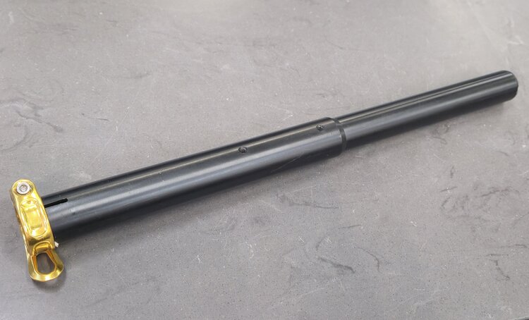 YESS YESS Seatpost Extender - Black/Gold