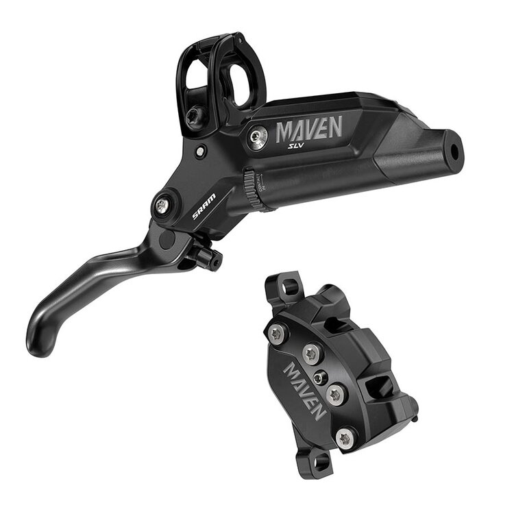 SRAM SRAM, Maven Silver, MTB Hydraulic Disc Brake, Rear, Post mount, Black