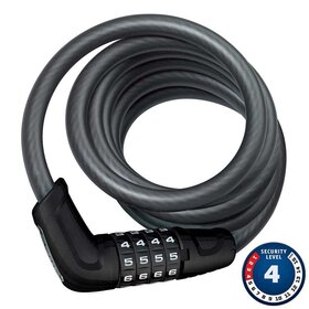 Abus Abus, Tresor 6512C, Cable with 4 digit combination lock, 12mm x 180cm (12mm x 5.9')