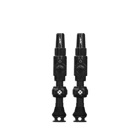 Muc-Off Muc-Off, Big Bore Lite Medium, Tubeless Valve, Presta, 35mm, Black, Pair