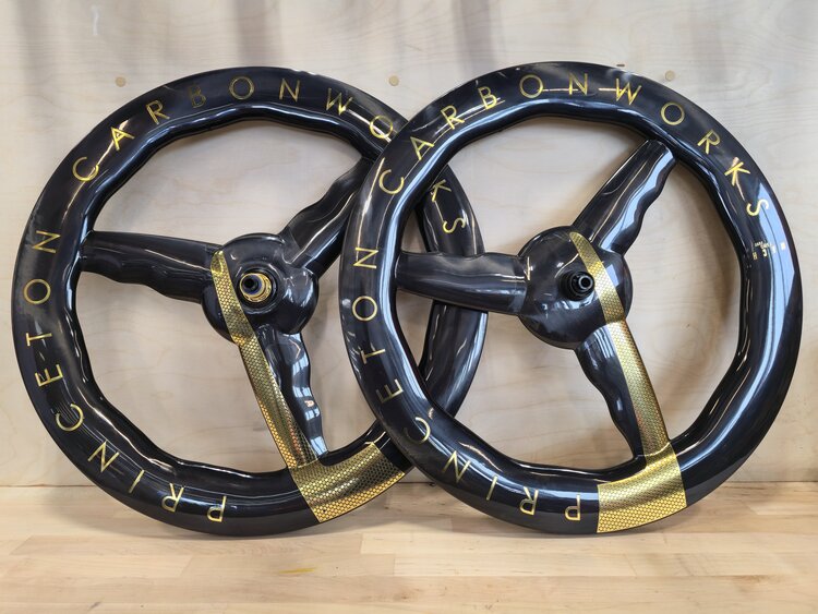 Princeton Carbon Works MACH 7580 TSV2 Disc Brake, Gold Decal, Tactic TR01 DISC, Black, XDR