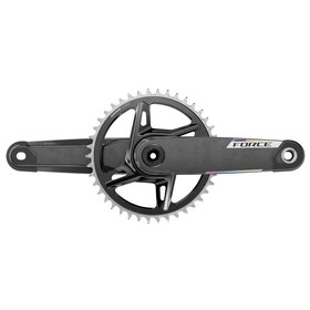 SRAM SRAM, Force 1x XPLR E1, Crankset, Speed: 12/13, Spindle: 28.99mm, BCD: Direct Mount SRAM 8 Bolt, 42, DUB, 170mm, Black, Road