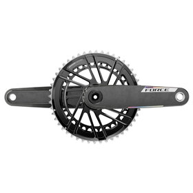 SRAM SRAM, Force 2x E1, Crankset, Speed: 12, Spindle: 28.99mm, BCD: Direct Mount SRAM 8 Bolt, 48/35, DUB, 175mm, Black, Road