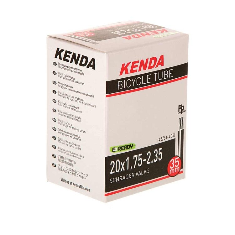 Kenda Kenda, Schrader, Tube, Schrader, Length: 35mm, 20'', 1.75-2.35