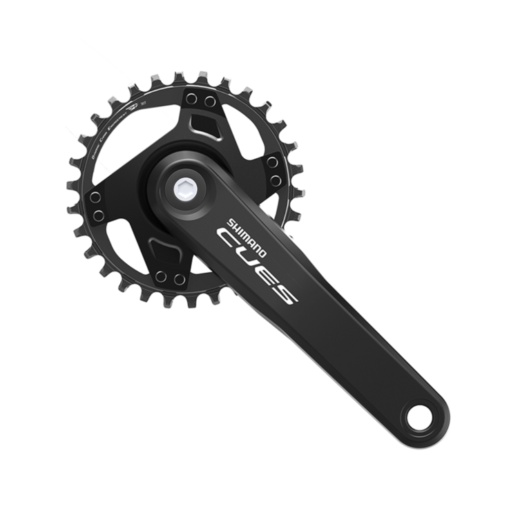 Shimano FRONT CHAINWHEEL, FC-U4000-1, CUES, FOR REAR 9/10/11-SPEED, 170MM, 30T W/O CG, W/CRANK FIXING BOLT, CHAIN CASE NOT COMPATIBLE ONE