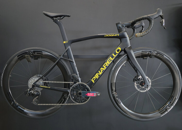 Pinarello 2026 Dogma X Black Gold Matt 53 - Sram Force AXS, Enve SES 4.5 DT240
