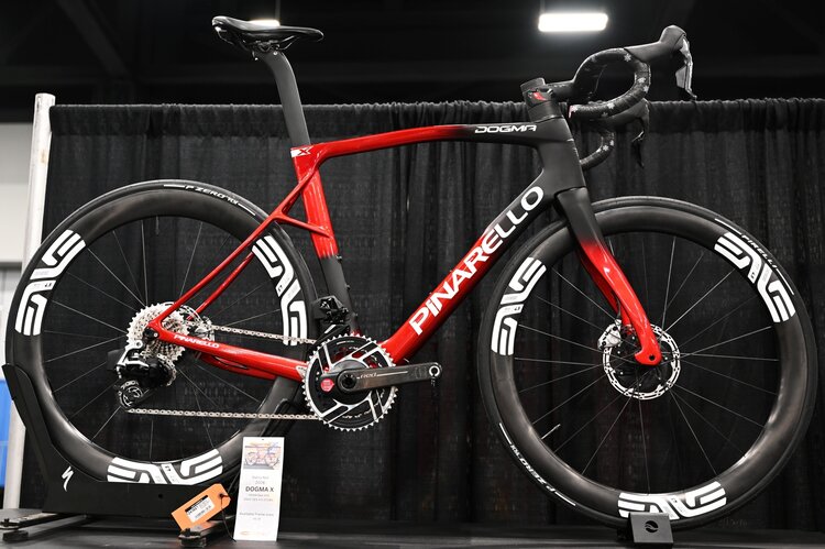 Pinarello 2026 Dogma X Starry Red 55 - Shiny, Sram Red, Enve SES 4.5