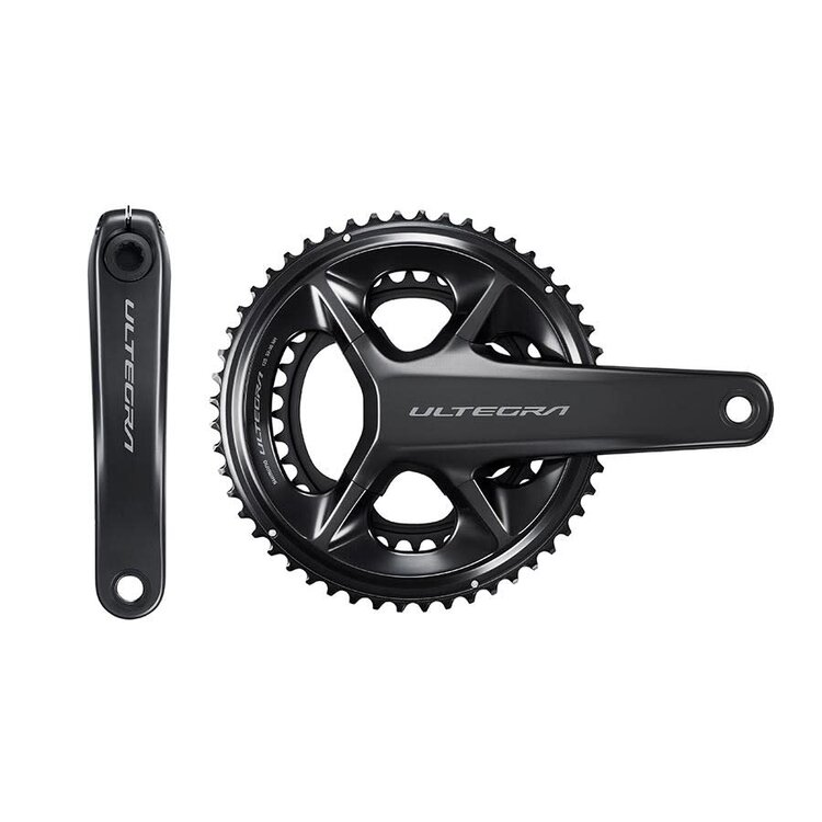 Shimano Shimano, Ultegra FC-R8100, Crankset, Speed: 12, Spindle: 24mm, BCD: 110, 36/52, Hollowtech II, 172.5mm, Black, Road Disc, IFCR8100DX26