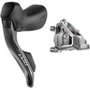 RED AXS (E1) HRD SHIFT-BRAKE LEVER + FLAT MOUNT DISC BRAKE (Left