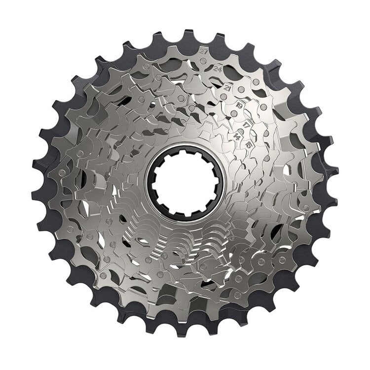 SRAM SRAM XG-1270 Cassette, Silver, Speed: 12, 10-30T
