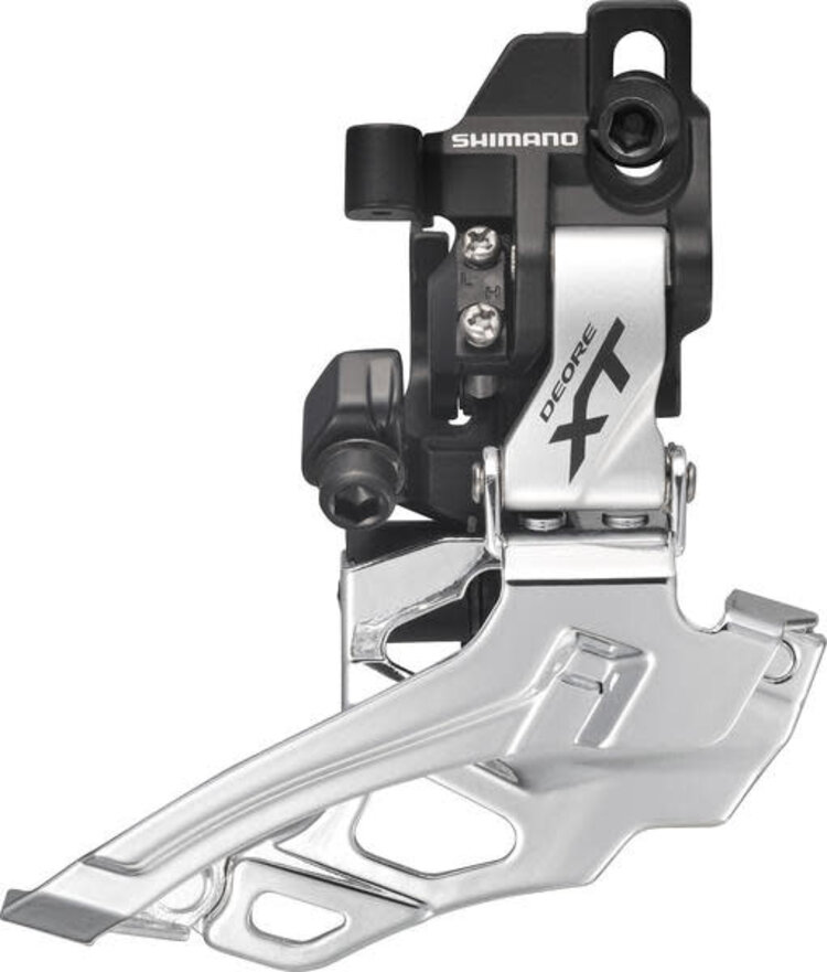 Shimano Deore XT Dyna-Sys 10-Speed Double Front Derailleur (Down Swing, Direct Mount) - IFDM786TD6L
