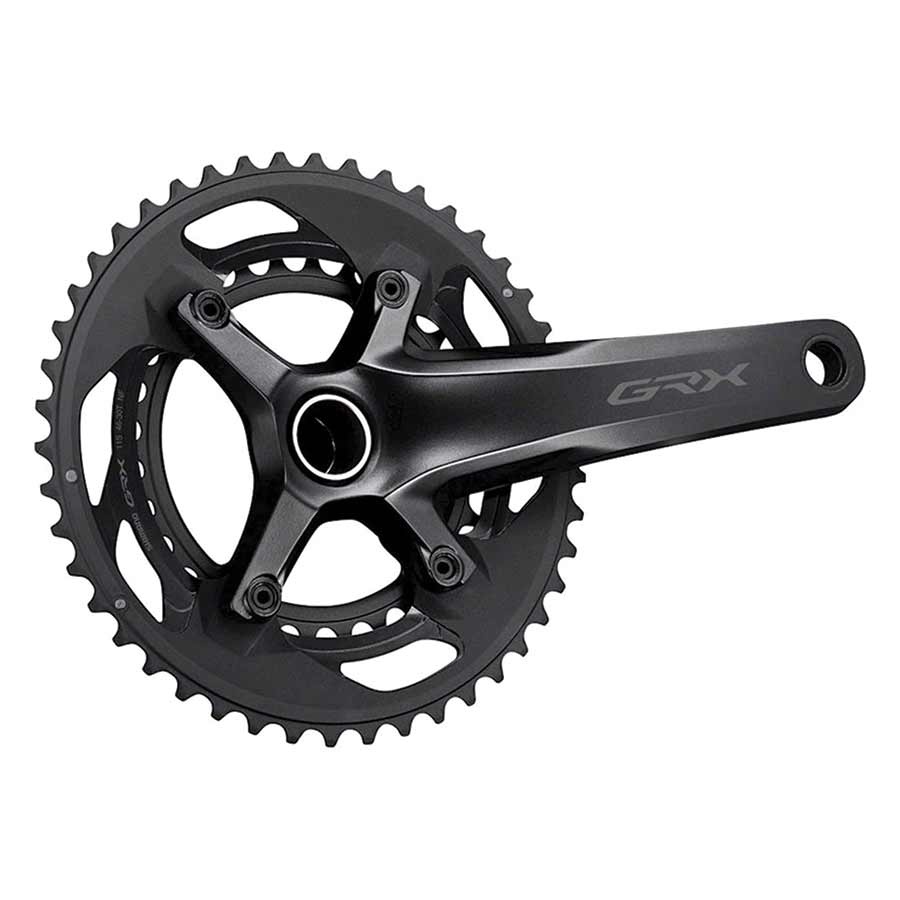 Shimano, GRX FC-RX600-10, Crankset, Speed: 10, Spindle: 24mm, BCD