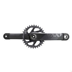 SRAM SRAM XX1 Eagle DUB,Crankset Speed: 11/12, Spindle: 28.99mm, BCD: Direct Mount, 34, DUB, 175mm, Grey, Boost