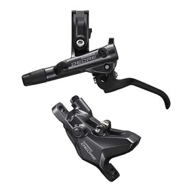 Shimano Shimano Deore BL-M6100 / BR-M6100, MTB Hydraulic Disc Brake, Front, Post mount, Disc: Not included, Black