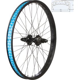 49N 49N  20" BMX REAR WHEEL - SOLID AXLE 9T DRIVER