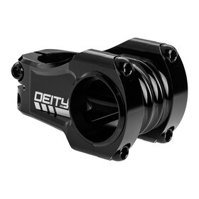 Deity Deity Copperhead 42 Stem, Diameter: 35mm, Length: 42mm, Steerer: 28.6mm, 0°, Black