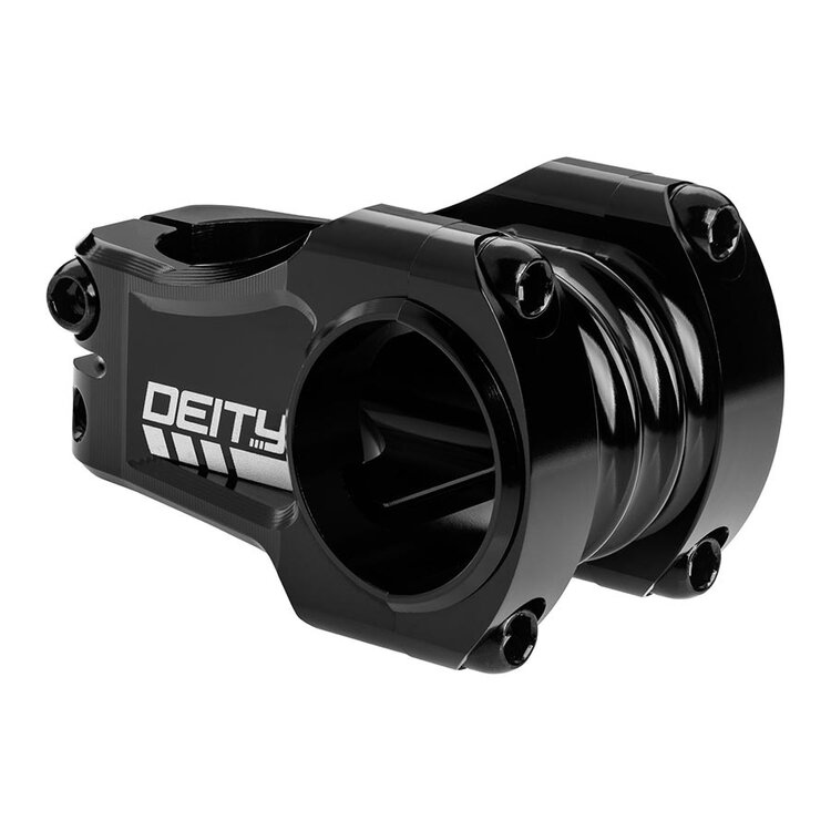 Deity Deity Copperhead 42 Stem, Diameter: 35mm, Length: 42mm, Steerer: 28.6mm, 0°, Black