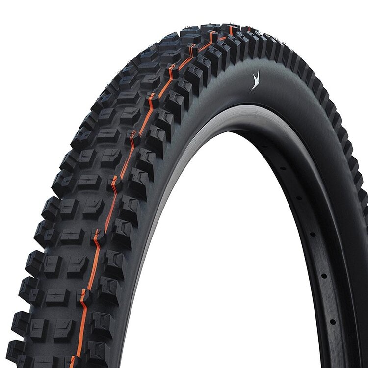 Schwalbe Schwalbe Albert Trail Pro, Mountain Tire, 29"x2.50, Folding, Tubeless Ready, Addix Soft, Black