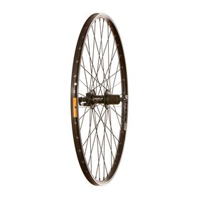 Wheel Shop Wheel Shop, WTB DX18 / Shimano FH-M475, Wheel, Rear, 700C / 622, Holes: 36, QR, 135mm, Rim and Disc IS 6-bolt, Shimano HG