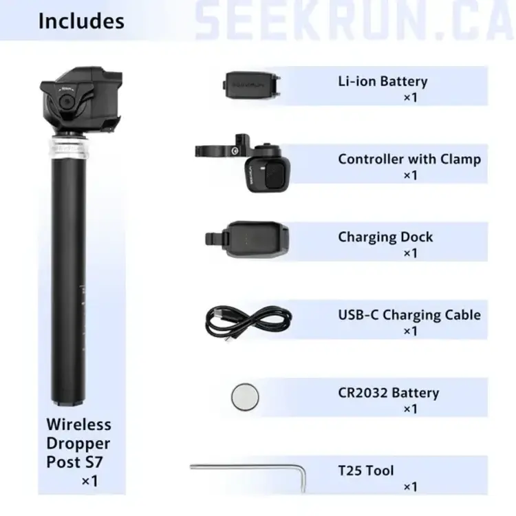 Seekrun Seekrun Wireless Dropper Post S7