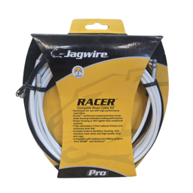 Jagwire Jagwire Racer Complete Road Cable Kit - White