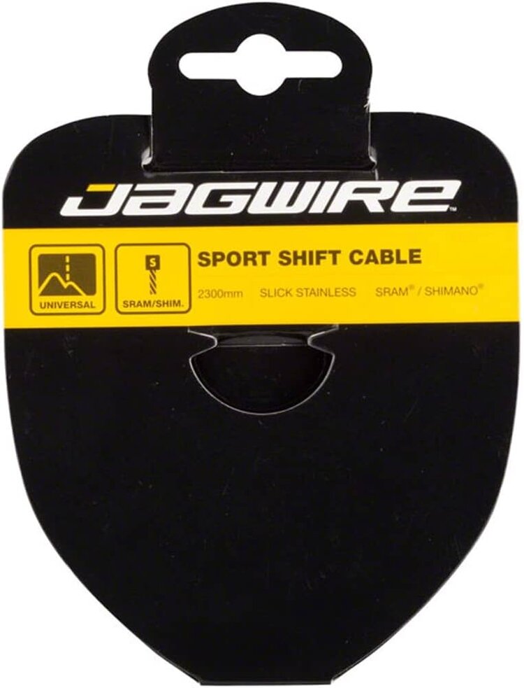 Jagwire Jagwire Slick Derailleur Cable, SRAM/Shimano, Stainless, 3100mm (Tandem)