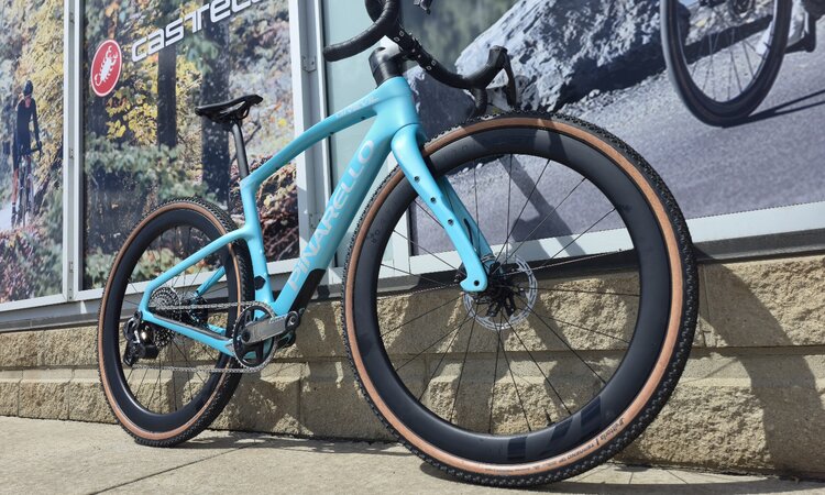 Pinarello 2026 Grevil F7 Force XPLR Stone Turquoise 50 (USED)