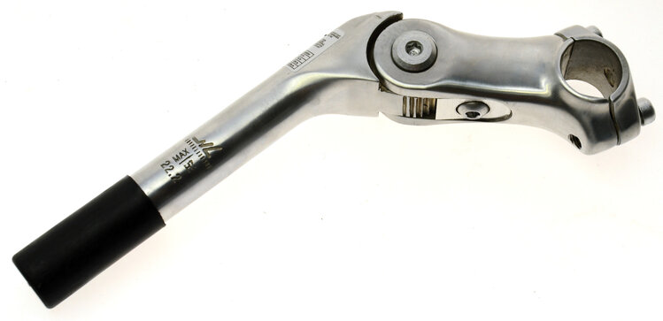 49N ADJUSTABLE 1-1/8" QUILL STEM - SILVER