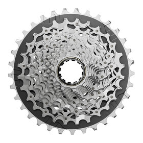 SRAM SRAM XG-1270 E1 Cassette, Silver, Speed: 12, 10-33T, XD-R