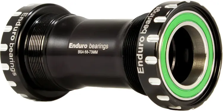 Enduro Enduro XD-15 Bottom Bracket, Italian Thread 68/73mm to 24mm spindle, Black