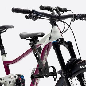 Kids Ride Shotgun Shotgun 2.0 Child Seat & Handlebar (Combo), Black