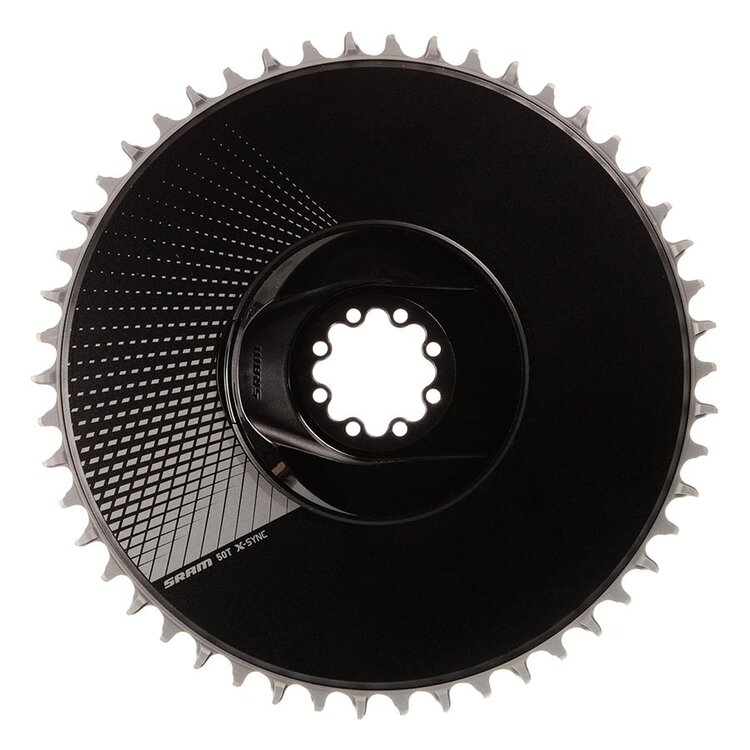 SRAM SRAM X-SYNC 2 Aero Direct Mount, Chainring, Teeth: 50, Speed: 12, BCD: Direct Mount, Single, Aluminum, Black