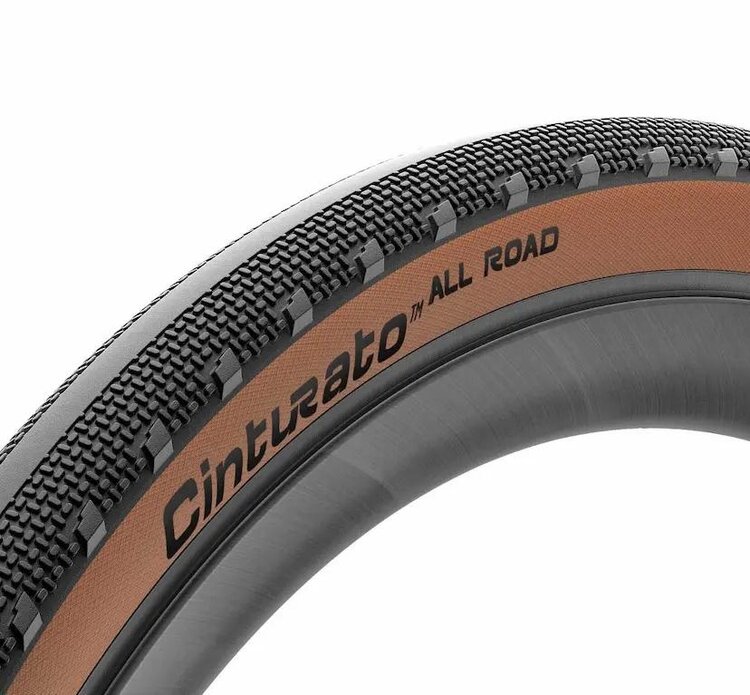 Pirelli Pirelli, Cinturato All Road, Gravel Tire, 700x45C, Tanwall